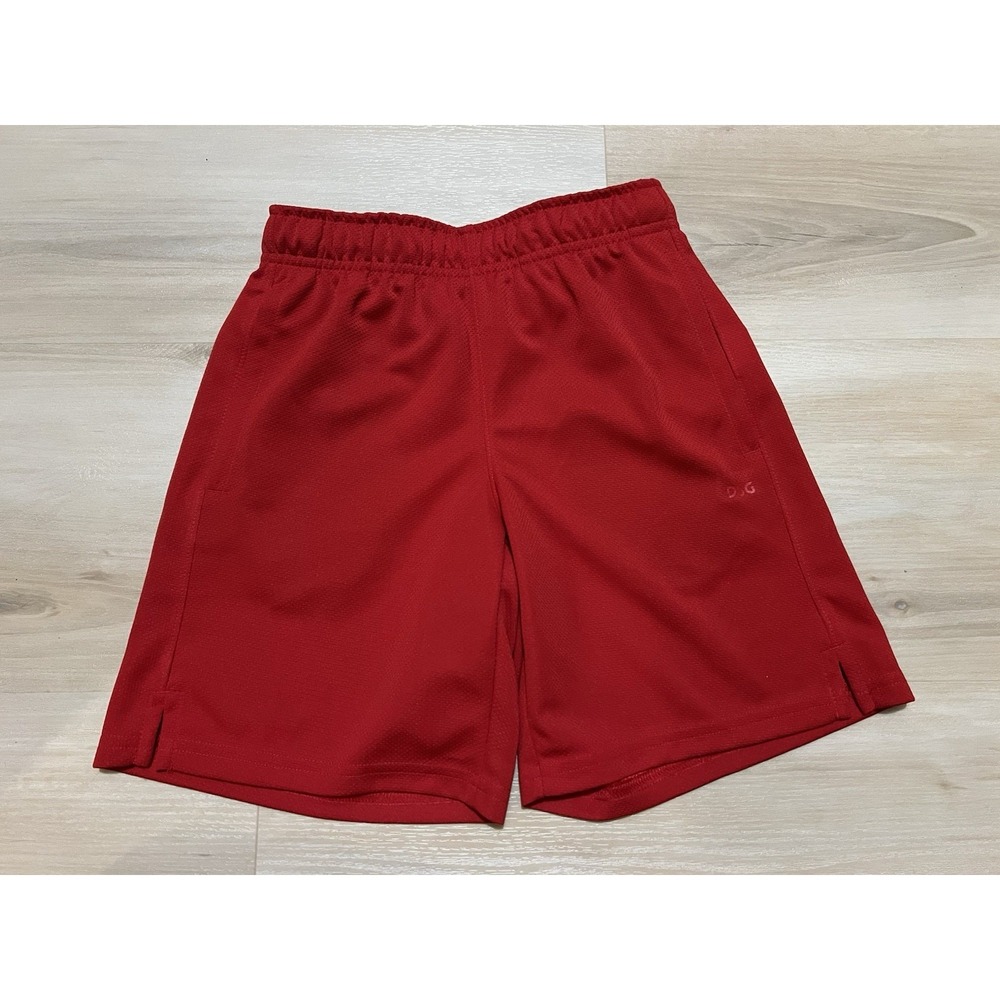 NWT DSG Youth‎ Mesh Basketball Training Shorts Red Boys Size Small True Scarlet